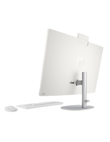 Computer All-in-One HP 27-cr0045ci, 27", Intel Core i5-1335U, 16GB/512GB, FreeDOS, Shell White