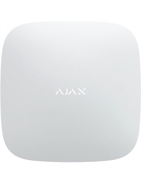 Panou inteligent de control al alarmei Ajax Hub 2 Plus, Alb