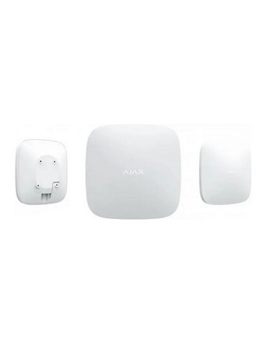 Panou inteligent de control al alarmei Ajax Hub 2 Plus, Alb