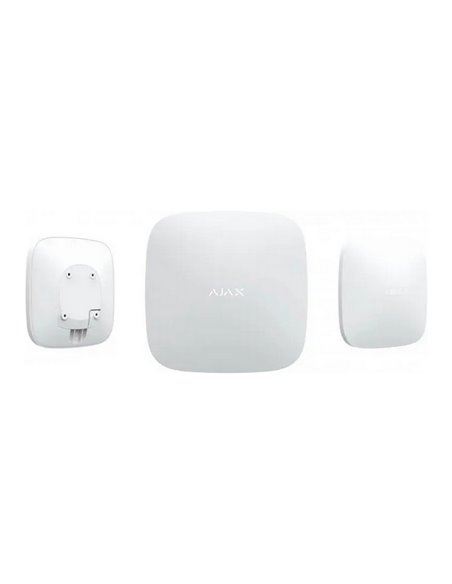 Panou inteligent de control al alarmei Ajax Hub 2 Plus, Alb