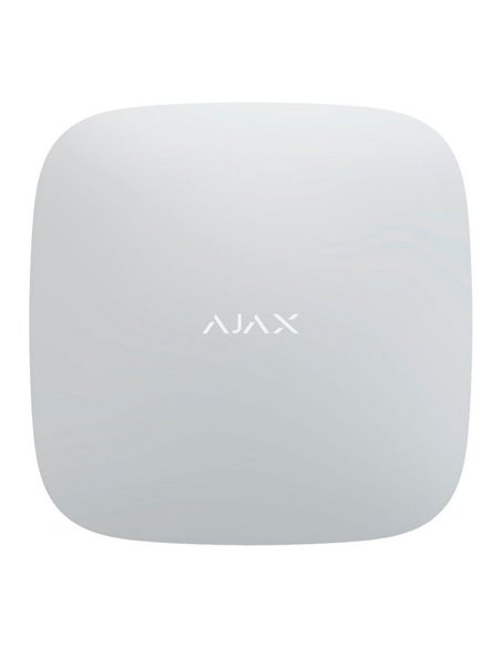 Panou inteligent de control al alarmei Ajax Hub 2 Plus, Alb