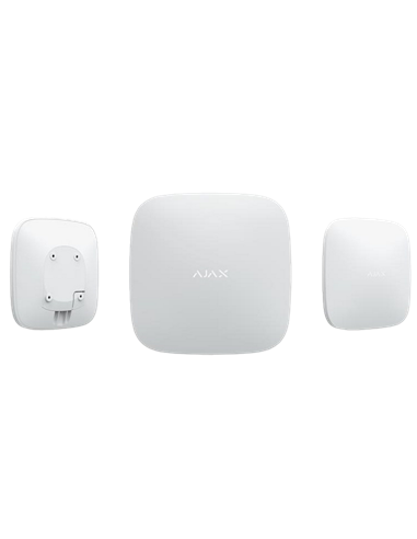 Panou inteligent de control al alarmei Ajax Hub 2 Plus, Alb