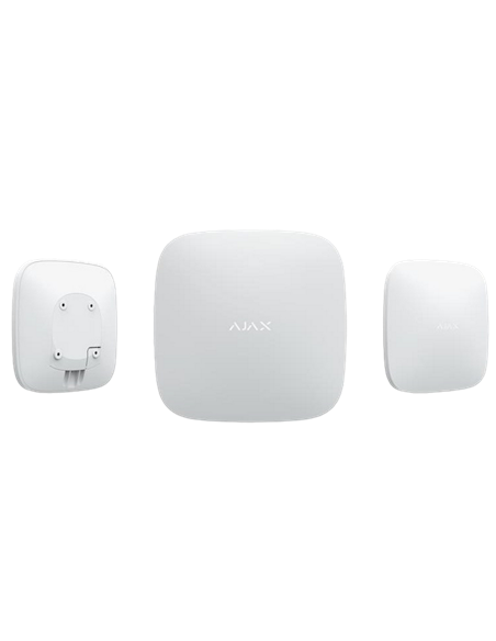 Panou inteligent de control al alarmei Ajax Hub 2 Plus, Alb