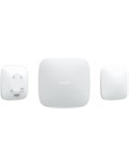 Panou inteligent de control al alarmei Ajax Hub 2 Plus, Alb