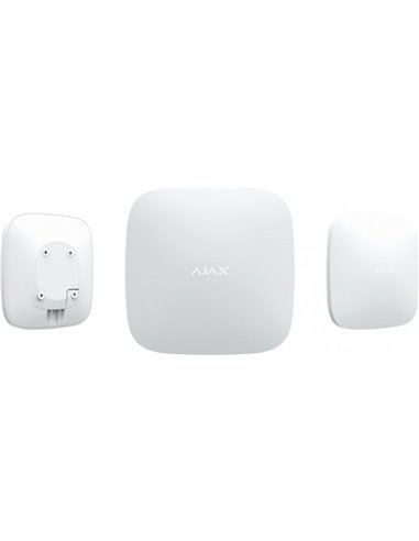 Panou inteligent de control al alarmei Ajax Hub 2 Plus, Alb