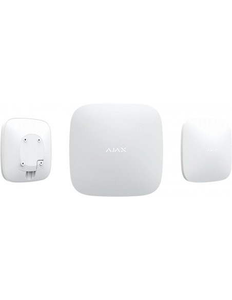 Panou inteligent de control al alarmei Ajax Hub 2 Plus, Alb