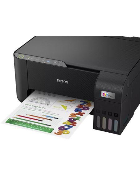 Струйный МФУ Epson MFD EcoTank L3200, Чёрный