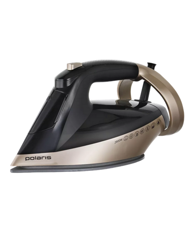 Утюг Polaris PIR 2852AK, 2800Вт, Черный | Золотистый