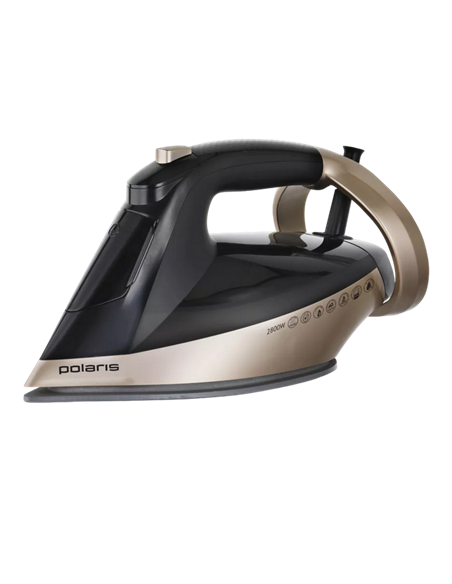 Утюг Polaris PIR 2852AK, 2800Вт, Черный | Золотистый Утюг Polaris PIR 2852AK, 2800Вт, Черный | Золотистый