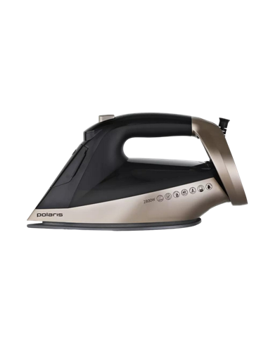 Утюг Polaris PIR 2852AK, 2800Вт, Черный | Золотистый