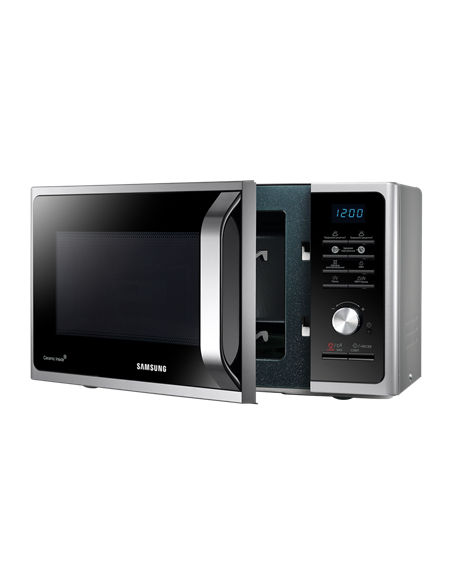 Cuptor cu microunde Samsung MG23F301TAS/OL, Argintiu