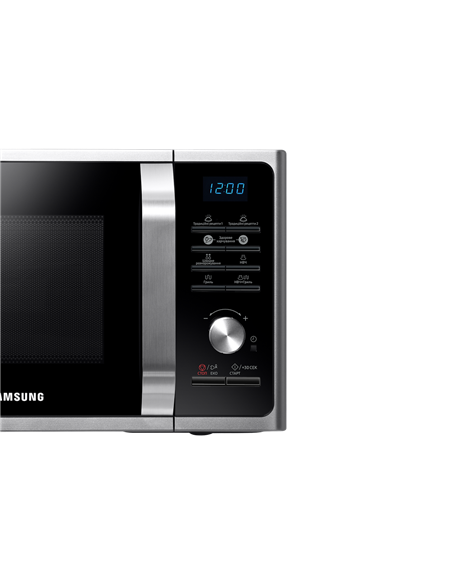Cuptor cu microunde Samsung MG23F301TAS/OL, Argintiu