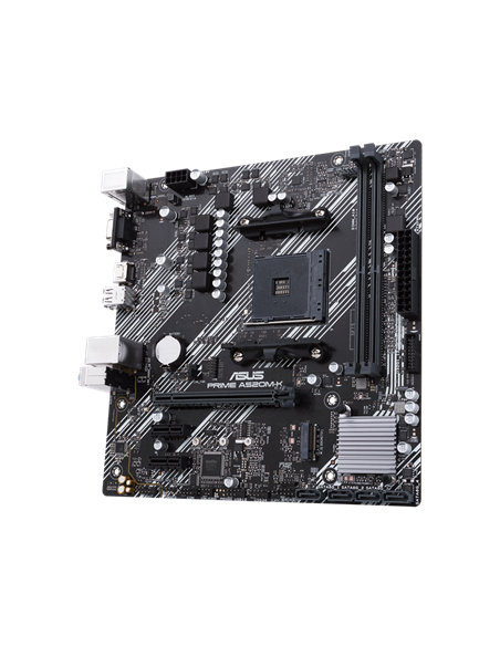 Материнская плата ASUS PRIME A520M-K, AM4, AMD A520, Micro-ATX