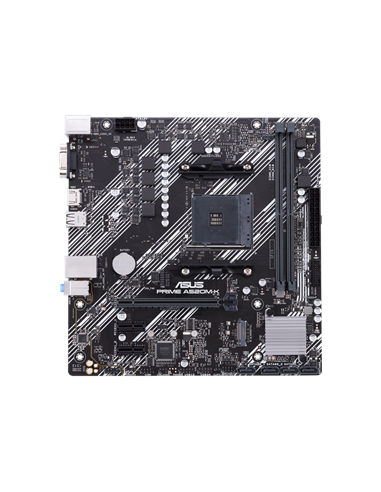 Материнская плата ASUS PRIME A520M-K, AM4, AMD A520, Micro-ATX