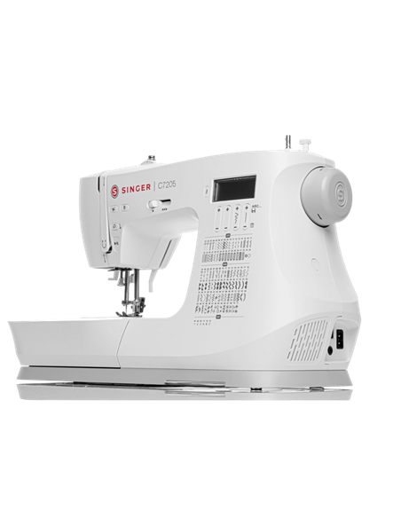 Mașină de cusut Singer C7205, Alb