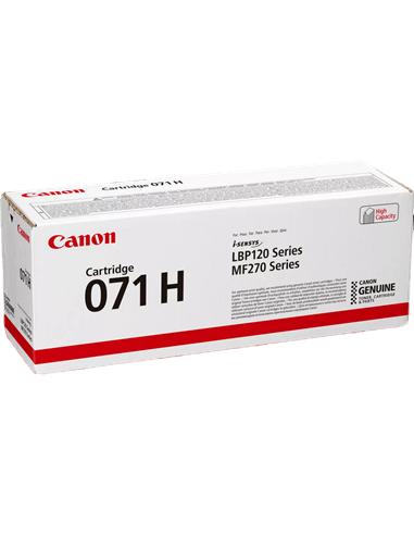 Лазерный картридж Canon CRG 071H, Чёрный