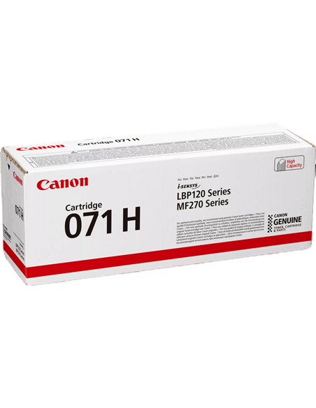 Лазерный картридж Canon CRG 071H, Чёрный