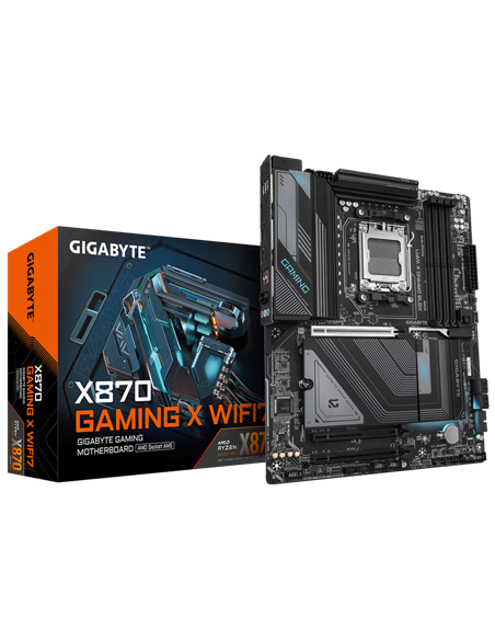 Placă de bază Gigabyte X870 GAMING X WIFI7, AM5, AMD X870, ATX