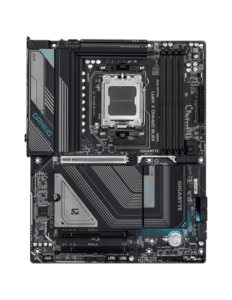 Placă de bază Gigabyte X870 GAMING X WIFI7, AM5, AMD X870, ATX
