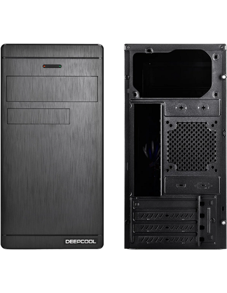 Компьютерный корпус Deepcool WAVE V2, Micro-ATX, Без блока питания, Чёрный Компьютерный корпус Deepcool WAVE V2, Micro-ATX, Без блока питания, Чёрный