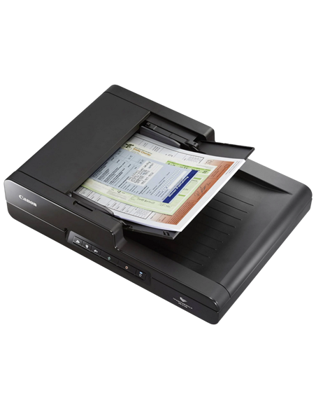 Планшетный сканер Canon imageFORMULA DR-F120, A4, Чёрный