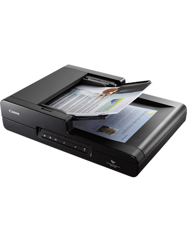 Планшетный сканер Canon imageFORMULA DR-F120, A4, Чёрный