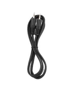 Audio Cable Cablexpert CCA-404-2M, 3.5mm 3-pin (M) - 3.5mm 3-pin (M), 2m, Чёрный 2