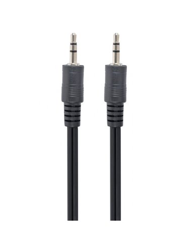 Audio Cable Cablexpert CCA-404-2M, 3.5mm 3-pin (M) - 3.5mm 3-pin (M), 2m, Чёрный