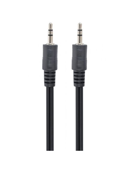 Audio Cable Cablexpert CCA-404-2M, 3.5mm 3-pin (M) - 3.5mm 3-pin (M), 2m, Negru