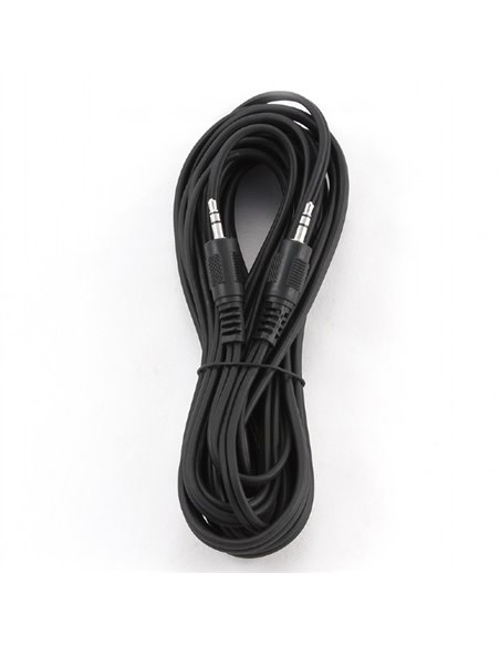 Audio Cable Cablexpert CCA-404-2M, 3.5mm 3-pin (M) - 3.5mm 3-pin (M), 2m, Чёрный