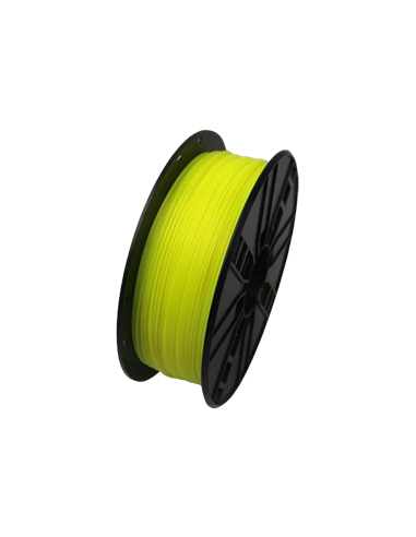 Filament pentru imprimantă 3D Gembird 3DP-PLA1.75-01-FY, PLA, Galben Fluorescent, 1.75 mm, 1kg