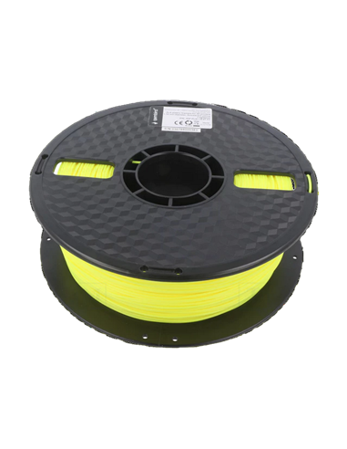 Filament pentru imprimantă 3D Gembird 3DP-PLA1.75-01-FY, PLA, Galben Fluorescent, 1.75 mm, 1kg
