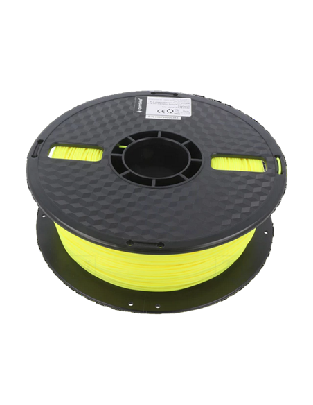 Filament pentru imprimantă 3D Gembird 3DP-PLA1.75-01-FY, PLA, Galben Fluorescent, 1.75 mm, 1kg