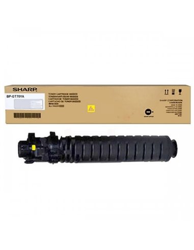 Toner Sharp BP-GT70YA, Galben