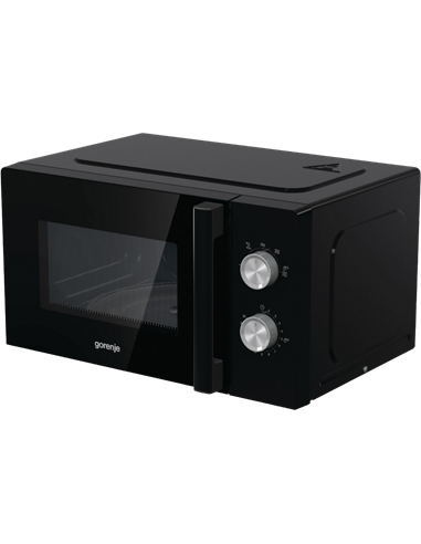 Cuptor cu microunde Gorenje MO17E1BH, Negru