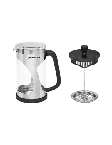 Френч-пресс Polaris Enigma-1000FP, 1л, Чёрный