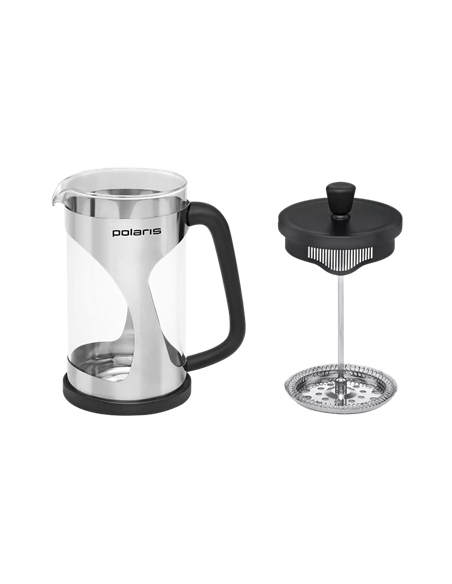 Френч-пресс Polaris Enigma-1000FP, 1л, Чёрный