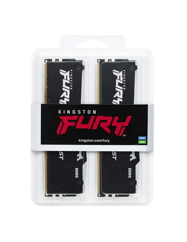 Memorie RAM Kingston FURY Beast RGB, DDR5 SDRAM, 6000 MHz, 64GB, KF560C30BBEAK2-64