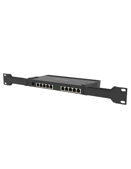 Маршрутизатор MikroTik RB4011iGS+RM, Чёрный