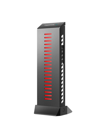 Suport pentru placă grafică Deepcool GH-01 A-RGB, Negru