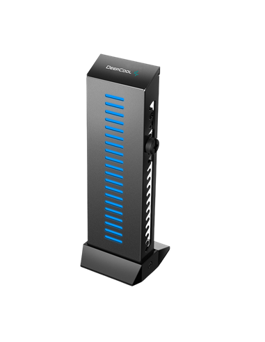 Suport pentru placă grafică Deepcool GH-01 A-RGB, Negru