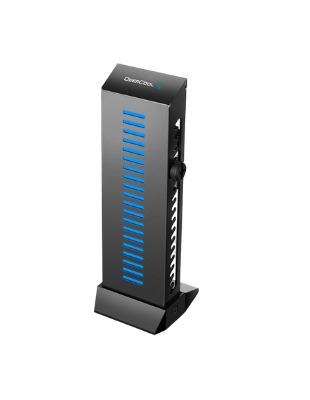 Suport pentru placă grafică Deepcool GH-01 A-RGB, Negru