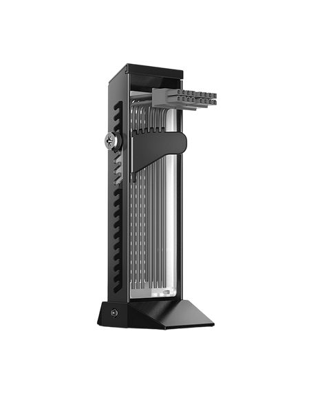 Suport pentru placă grafică Deepcool GH-01 A-RGB, Negru