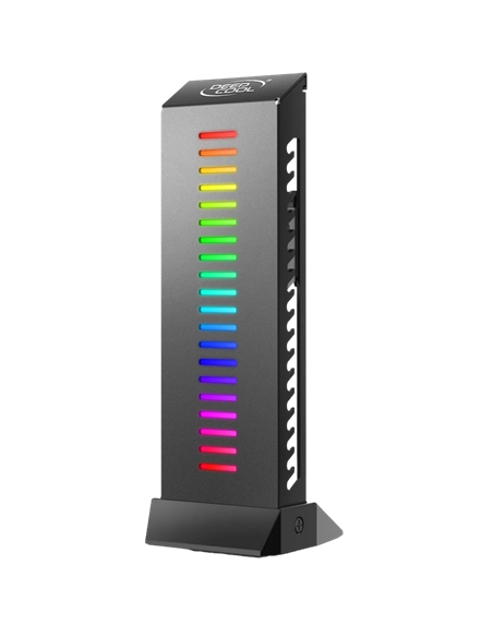 Держатель видеокарты Deepcool GH-01 A-RGB, Чёрный