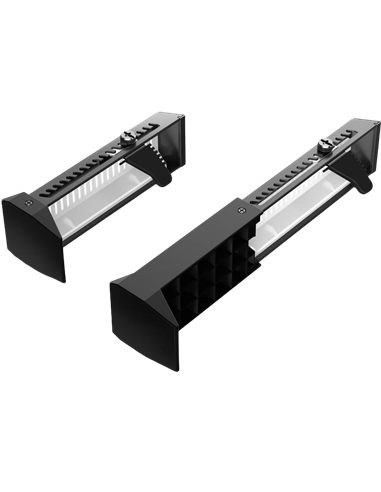 Suport pentru placă grafică Deepcool GH-01 A-RGB, Negru