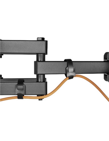 Suport TV de perete KIVI MOTION-466, Negru