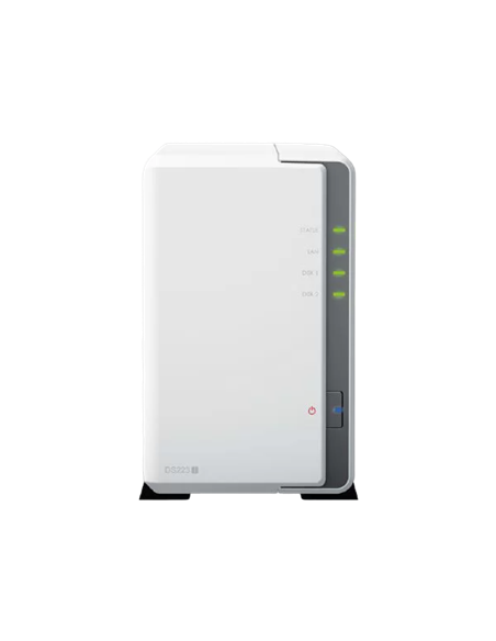 Stocare atașată la rețea SYNOLOGY DS223j, Alb