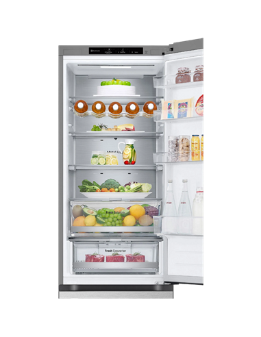 Холодильник LG GBV7280AMB, Нержавеющая сталь
