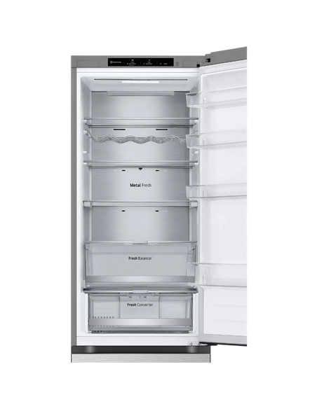 Холодильник LG GBV7280AMB, Нержавеющая сталь