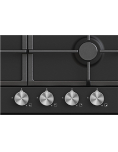 Газовая варочная панель Candy CHG6BF4WPBB, Чёрный 2